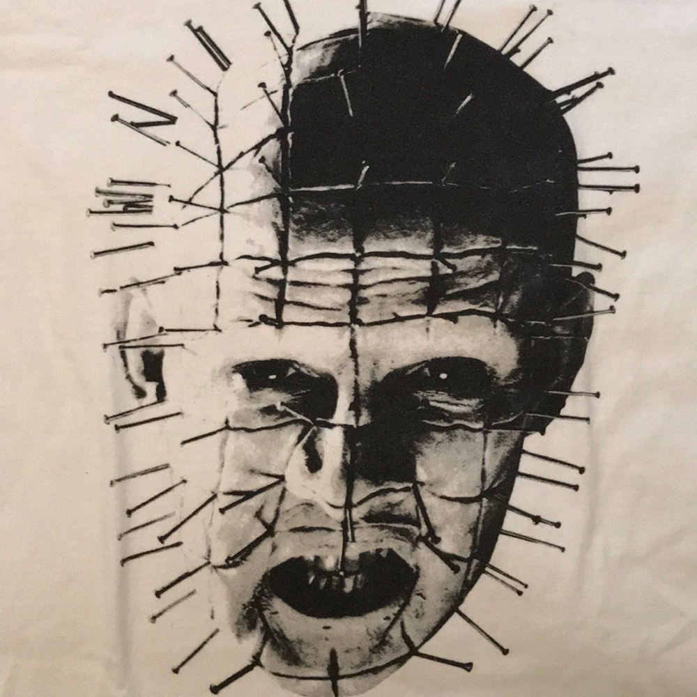 Supreme White Hellraiser T-shirt - sz.L (ss18)